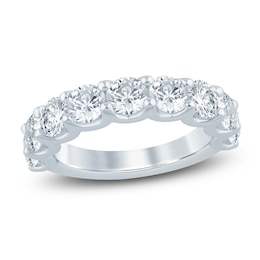 Lab-Grown Diamond Anniversary Ring 3 ct tw 14K White Gold