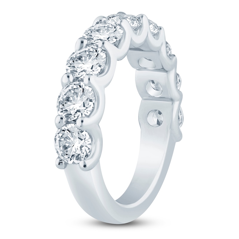 Main Image 2 of Lab-Grown Diamond Anniversary Ring 3 ct tw 14K White Gold