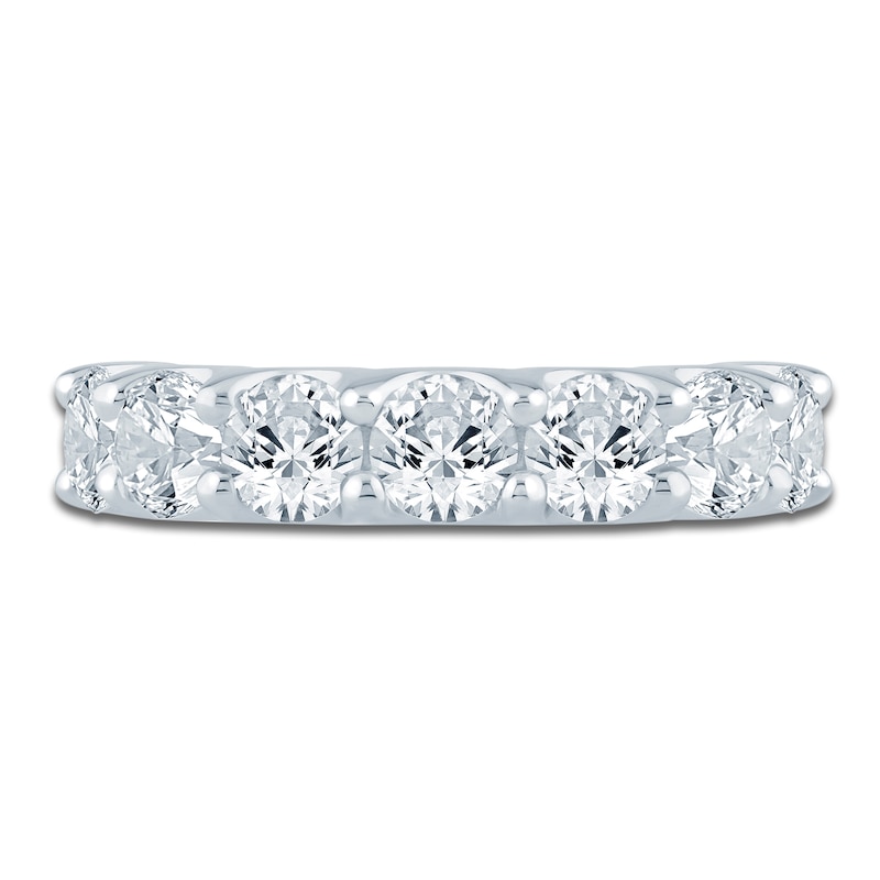 Main Image 3 of Lab-Grown Diamond Anniversary Ring 3 ct tw 14K White Gold