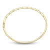Thumbnail Image 3 of Shy Creation Baguette & Round-Cut Multi-Diamond Bangle Bracelet 5/8 ct tw 14K Yellow Gold SC55027006RDZS