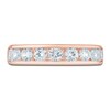Thumbnail Image 3 of Lab-Grown Diamond Channel Wedding Band 1-1/2 ct tw 14K Rose Gold