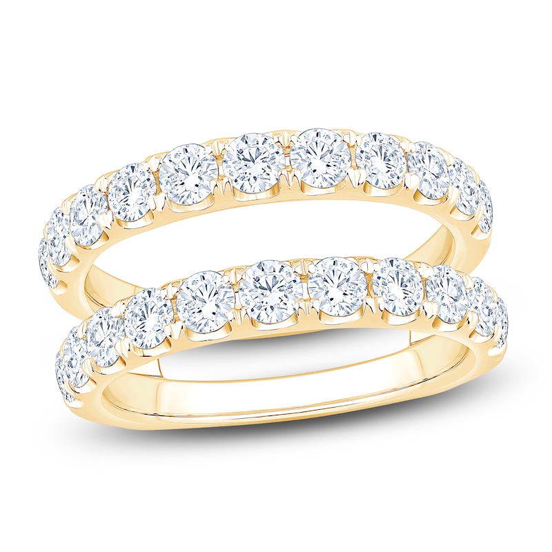 Main Image 1 of Lab-Grown Diamond Enhancer Ring 2 ct tw 14K Yellow Gold