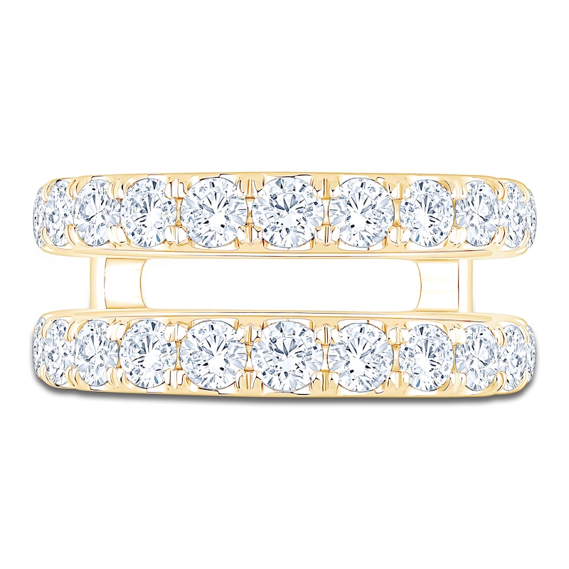Main Image 3 of Lab-Grown Diamond Enhancer Ring 2 ct tw 14K Yellow Gold