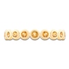 Thumbnail Image 3 of Bezel-Set Natural Citrine 2mm Stackable Ring 14K Yellow Gold