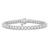 Thumbnail Image 1 of Diamond Tennis Bracelet 5 ct tw 14K White Gold 7"