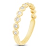 Thumbnail Image 2 of Bezel-Set Diamond Stackable Ring 1/4 ct tw 14K Yellow Gold
