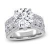 Thumbnail Image 1 of Round-Cut Lab-Grown Diamond Engagement Ring 4-3/4 ct tw 14K White Gold
