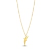 Thumbnail Image 2 of Dolphin Necklace 14K Yellow Gold 18"