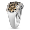 Thumbnail Image 3 of Le Vian Diamond Scalloped Ring 1-3/8 ct tw 14K Vanilla Gold