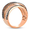 Thumbnail Image 2 of Le Vian Diamond Multi-Row Crisscross Ring 1-7/8 ct tw 14K Strawberry Gold
