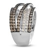 Thumbnail Image 3 of Le Vian Diamond Multi-Row Crisscross Ring 1-7/8 ct tw 14K Vanilla Gold