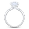 Thumbnail Image 2 of Round-Cut Lab-Grown Diamond Engagement Ring 4-1/2 ct tw Platinum