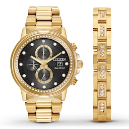 Citizen Men's Watch Boxed Set Nighthawk Chronograph FB3002-61E