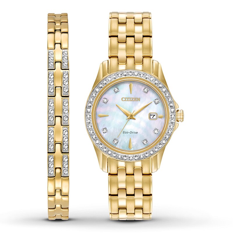 Main Image 1 of Citizen Women's Watch Boxed Set Eco-Drive EW1907-78D