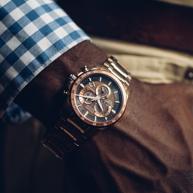 Main Image 6 of Citizen PCAT Stainless Steel Men's Watch AT4106-52X
