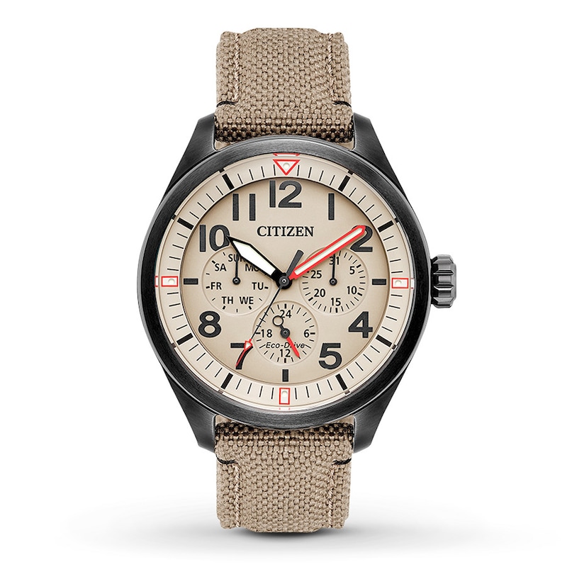 Main Image 1 of Citizen Men's Watch Military Strap BU2055-08X