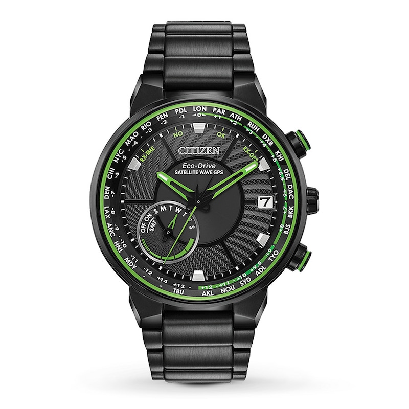 Citizen Satellite Wave GPS Freedom Watch CC3035-50E