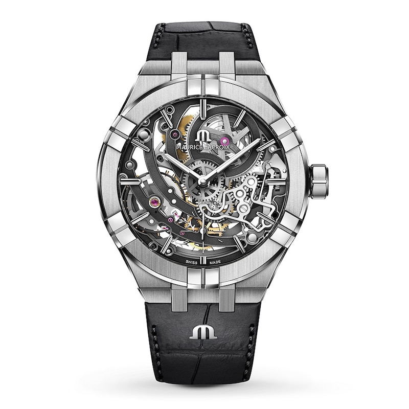 Main Image 1 of AIKON Automatic Skeleton 45mm Watch AI6028-SS001-030-1