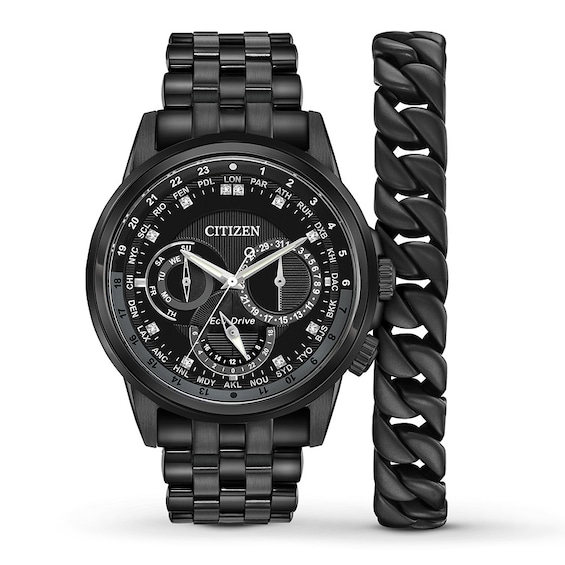 Citizen Calendrier Men's Watch Boxed Set BU2027-54E | Jared