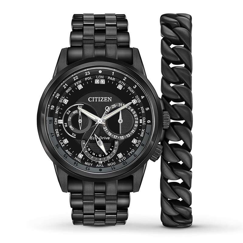 Main Image 1 of Citizen Calendrier Men's Watch Boxed Set BU2027-54E
