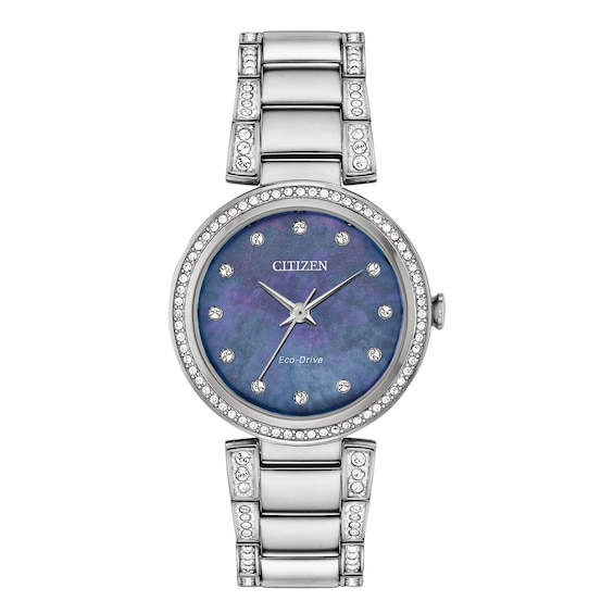 Jared The Galleria Of Jewelry Citizen Silhouette Crystal Women's Watch Em0840-59N