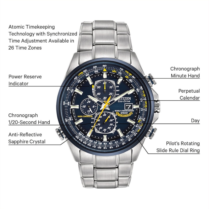 Main Image 4 of Citizen Men's Watch Blue Angels AT8020-54L