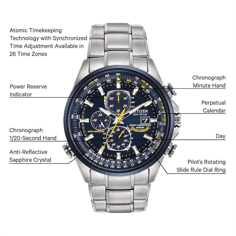 Citizen Men's Watch Blue Angels AT8020-54L | Jared