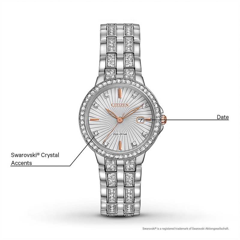 Main Image 2 of Citizen Women's Watch Silhouette Crystal EW2340-58A