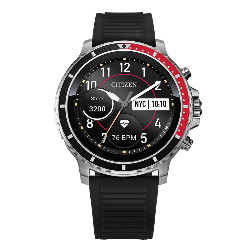 Main Image 1 of Citizen CZ Smart Men’s WearOS Touchscreen Smartwatch MX0000-07X