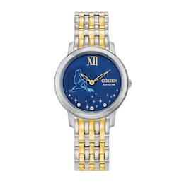 Citizen Disney Ariel Diamond Accent Crystal Women's Watch EX1499-50W