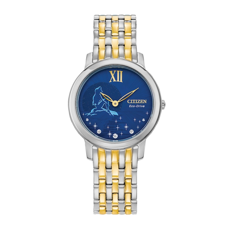 Main Image 1 of Citizen Disney Ariel Diamond Accent Crystal Women's Watch EX1499-50W