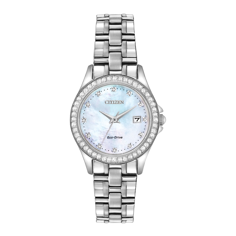 Citizen Silhouette Crystal Women's Watch Boxed Set EW1841-66D