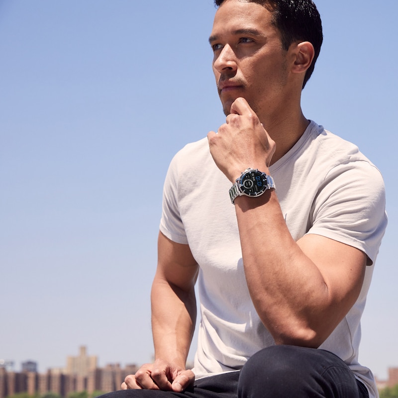 Main Image 4 of Citizen CZ Smart Men’s WearOS Touchscreen Smartwatch MX0008-56X