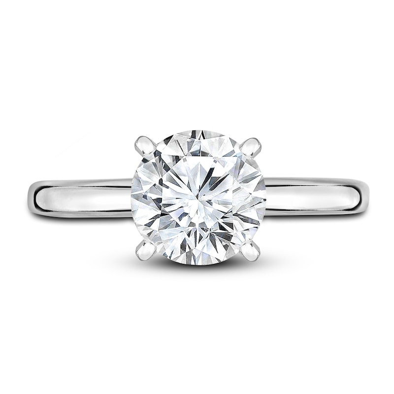 Diamond Engagement Ring 1 1/5 ct tw Round 14K White Gold