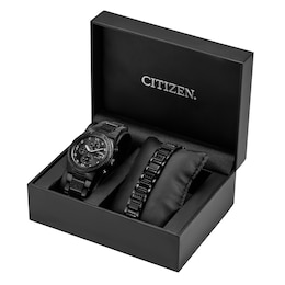 Citizen Crystal Men's Watch Boxed Set CA0755-68E