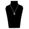 Thumbnail Image 1 of Diamond Marquise Necklace 1/3 ct tw Round 14K Yellow Gold 18"