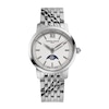 Thumbnail Image 1 of Frederique Constant Classics Slimline Moonphase Women's Quartz Watch FC-206SW1S6B