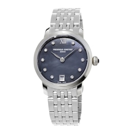 Frederique Constant Slimline Women's Quartz Watch FC-206SW1S6B