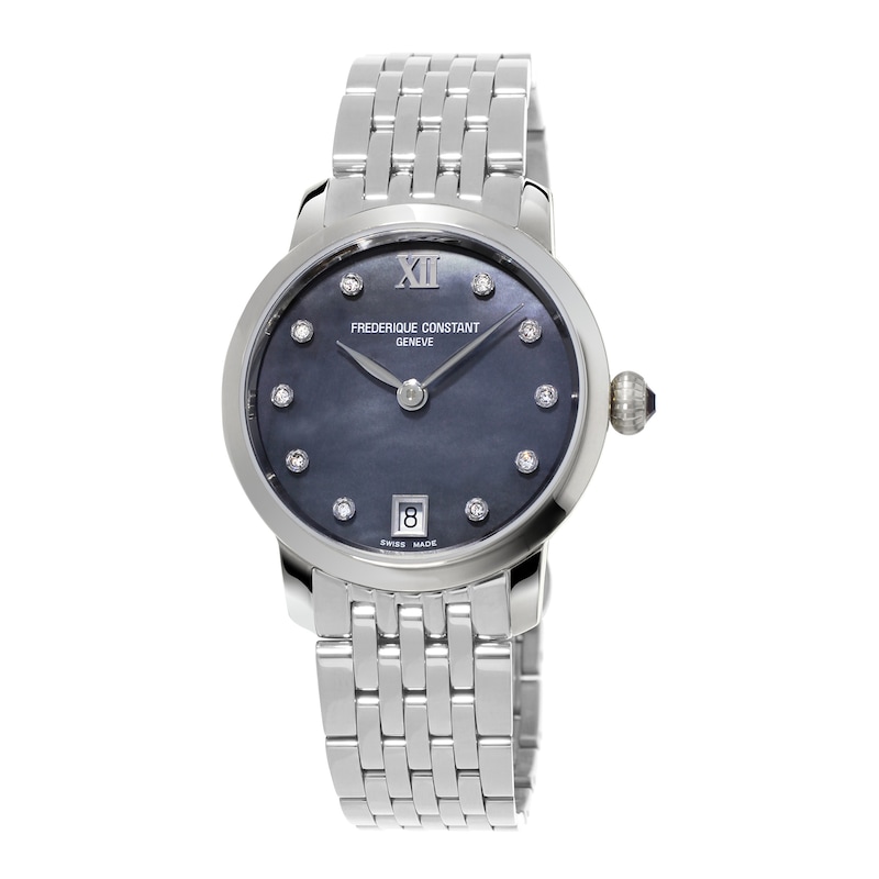 Main Image 1 of Frederique Constant Classics Slimline Women's Quartz Watch FC-220MPBD1S26B