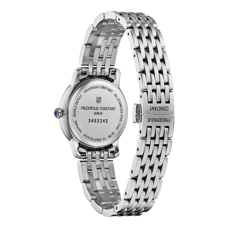 Frederique Constant Classics Slimline Women's Quartz Watch FC-220MPBD1S26B