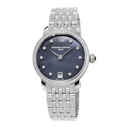 Frederique Constant Slimline Women's Quartz Watch FC-220MPBD1SD26B