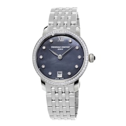 Frederique Constant Classics Slimline Women's Quartz Watch FC-220MPBD1SD26B
