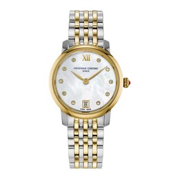 Frederique Constant Slimline Women's Quartz Watch FC-220MPWD1S23B