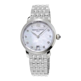 Frederique Constant Slimline Women's Quartz Watch FC-220MPWD1S26B