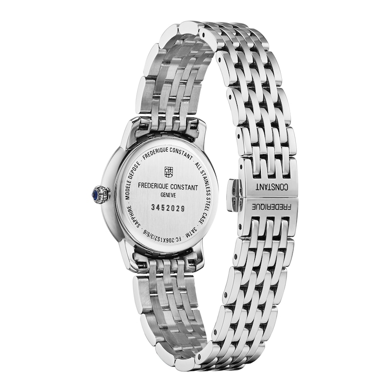 Frederique Constant Classics Slimline Women's Quartz Watch FC-220MPWD1S26B