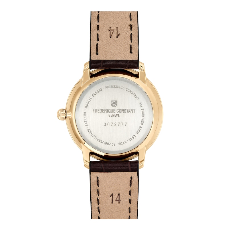 Frederique Constant Classics Slimline Women's Quartz Watch FC-235M1S5