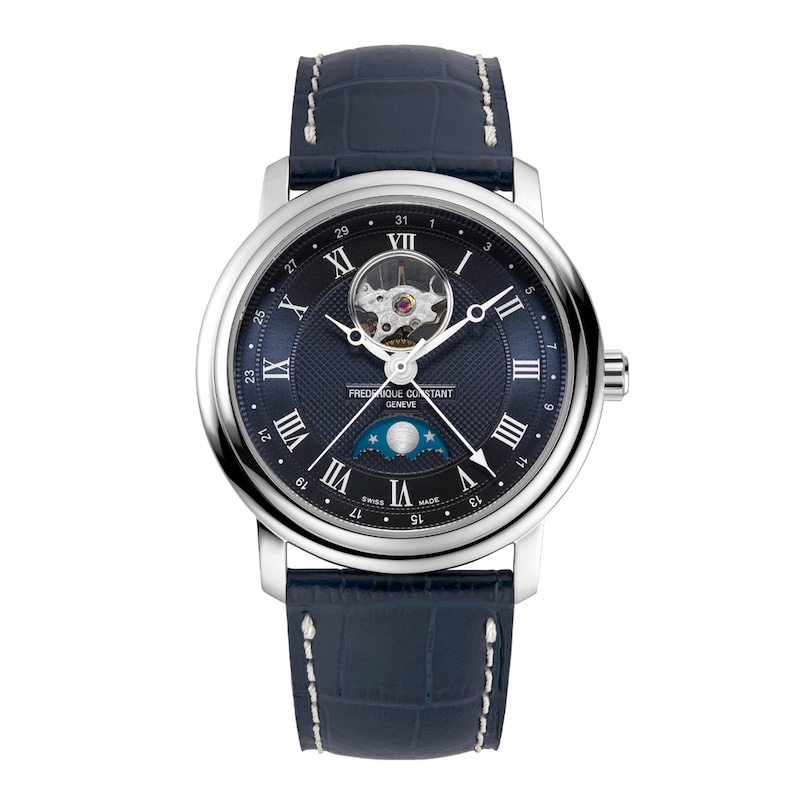 Frederique Constant Classics Heart Beat Moonphase Men's Automatic Watch FC-335MCNW4P26