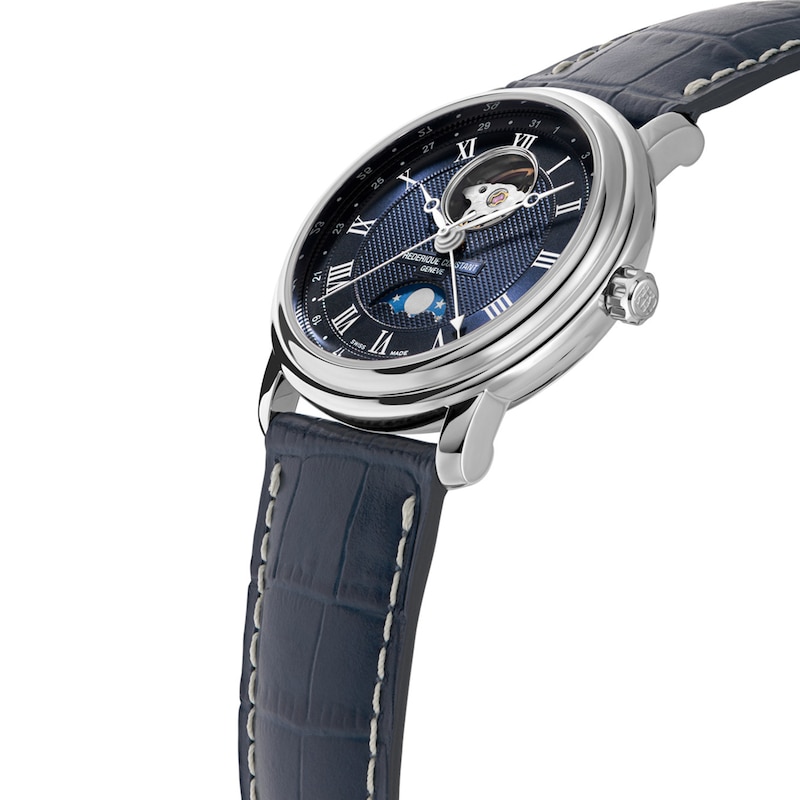 Main Image 2 of Frederique Constant Classics Heart Beat Moonphase Men's Automatic Watch FC-335MCNW4P26