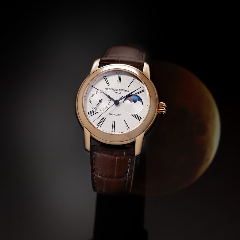 Main Image 4 of Frederique Constant Manufacture Classic Moonphase Men's Automatic Watch FC-712MS4H4