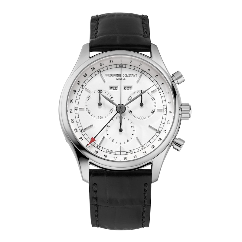 Frederique Constant Classics Chrono Quartz Triple Calendar Men's Watch FC-296SW5B6